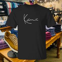 Karl Kani Ikoniškas Parašo Logotipo Marškinėliai Juokingi S-5XL XXL