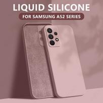 Liquid Silicone Case For Samsung Galaxy S24 S25 FE S26 S23 S22 Ultra Plus S25 Edge A57 A37 A56 A17 A16 A36 A54 A55 5G Soft Cover For Samsung S23