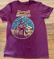 STURGILL SIMPSON TYLER CHILDERS A GOOD LOOK'N TOUR Shirt Purple S-5XL UU047 S