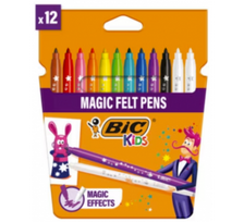Bic Flomasteriai Kids Magic 10+2 spalvų rinkinys