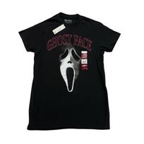 Scream Ghostface Shirt Mens Small S Black Short Sleeve Horror Movie NWT L