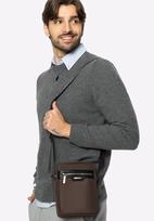 Wittchen Men's Classic Messenger Bag Green Polyester