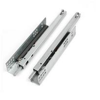 Under Mount Single Extension Drawer Slide Soft Close 3/4 Extension 2-Fold Pin Fixing DTC L250mm