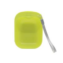 Bottle Topper Pet Water Dish Portable Dog Water Feeder Travel Drinking Bowl with Lanyard for Dogs And Cats Camping žalia