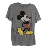 Vintage-Look Disney Mickey Mouse Size M Heather Gray T-Shirt M
