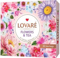 Arbatų rinkinys LOVARE Flowers, 12 x 5 vnt.