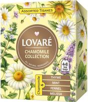 Arbatų rinkinys LOVARE Tisanes Assorted Flower Tea Chamomile, 4 x 8 vnt., 41,6 g