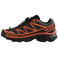 Salomon XT-6 Atmos Patogūs universalūs bėgimo bateliai Unisex sportbačiai Juodi Oranžiniai L47863900 38⅔