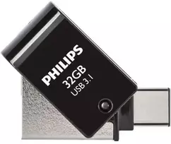 PHILIPS USB 3.1 | USB-C Flash Drive Midnight juodas 32GB