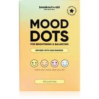 breakout + aid MOOD DOTS kaukės lapeliai probleminei odai su niacinamidu 48 vnt.