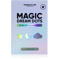 breakout + aid Magic Dream Dots kaukės lapeliai probleminei odai nuo aknės su azijinėmis centelėmis ir pantenoliu 48 vnt.