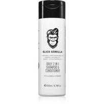 Slick Gorilla Daily 2 in 1 Shampoo & Conditioner šampūnas ir kondicionierius „du viename“ 200 ml