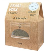 Emocio Pearl wax Cashmere White kvapioji žvakė 350 g