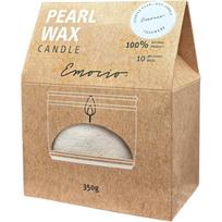 Emocio Pearl wax Cashmere White kvapioji žvakė 350 g