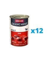 ANIMONDA GranCarno rinkinys su jautiena ir širdimis 12 x 800 g