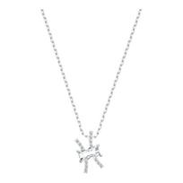 Swarovski Zodiac II Constellation Women Pisces Silver 925 Silver Necklace Women's 5563896 sidabras