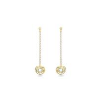 Swarovski Niche design, high-end temperament, exquisite and elegant earrings Generation Earrings, Women's Gold 5636514 auksas