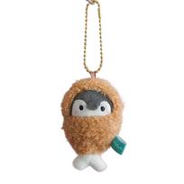 Hot Dog Ice Cream Sauna Korean Style Key Buckle Women Key Holder Plush Key Chain Penguin  Pendant Sauna