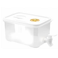 3.5/5/10L High Temperature Resistance Iced Juice Dispenser with Spigot BPA-Free Fridge Drink Dispenser Refrigerator Water Bottle