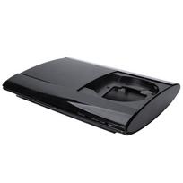 Complete Housing Shell Case for PS3 Super Slim 4K 4000 Game Console Faceplate Cover Black Color with Screws Full Kit for PS3
