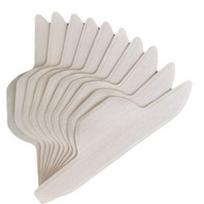 50Pcs Anti-Dirty Sweat Collar Absorber Pads Absorbing Sweat White Collar Sweat Pads Disposable Breathable Shirt Guard Hat Inner