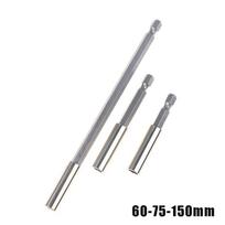 1Set Quick Change Hex Shank Adapter Set Magnetic Cordless Bit Holder Extension 60-200mm Power Drill Impact Driver Accessories