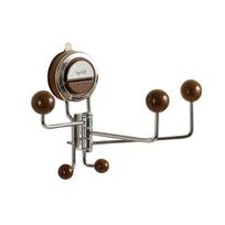 Practical Wall Mounted Suction Cup Hook Rotatable Removable Shower Hooks Reusable Traceless Wall Hanger Bathroom ruda