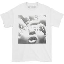 Men's Korn Requiem Album Cover (Back Print) Slim Fit T-shirt Large White 3XL