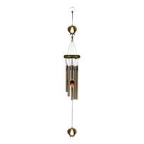 Aluminum Pipe Metal Wind Chimes Butterfly Design Double Fishes Windchime  Balcony Porch Style B