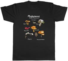 Collection of Edible Mushrooms Mens T-Shirt Tee Gift Top XXXXL