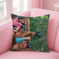 Rock Band M-Maneskin Cushion Cover Linen Pillowcase Cover Soft Decor For Sofa Home Room Peach skin 18*18(CM)-1Pcs