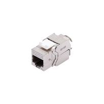 Digitus CAT 6A Keystone Module, shielded, toolfree, set 24 pcs | Digitus | Keystone Module | CAT 6A | 14.5 x 34.5 x 21.0 mm