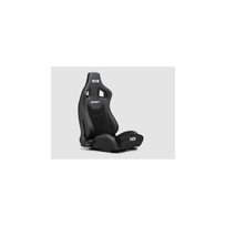 Next Level Racing | PU Leather and Suede | Reclining Seat | ERS4 Elite PU Leather & Suede Edition | Black