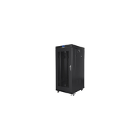 Lanberg | Rack cabinet 19" free-standing 27U/600x800 (flat pack) with mesh door, LCD | FF01-6827-23BL | Black