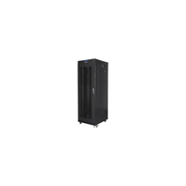 Lanberg | Rack cabinet 19" free-standing 37U/600x800 (flat pack) with mesh door, LCD | FF01-6837-23BL | Black