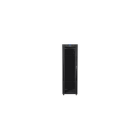 Lanberg | Rack cabinet 19" free-standing 42U/600x800 (flat pack) with glass door, LCD | FF01-6842-12BL | Black