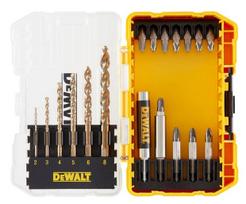 Dewalt Grąžtų ir atsuktuvų antgalių rinkinys DT70711-QZ, 19 vnt, 2-8mm, PH2, PZ2, PZ3, plienas, TSTAK