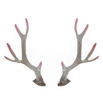 Artistic White Antler Hair Clip Chinese Style Hair Decoration Cosplay Headwear Hairpin For Costume Themed Activities