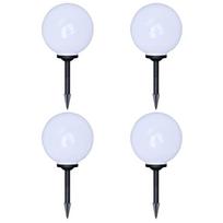 Lauko LED šviest. takeliui, 4vnt, 30cm, su įsmeig. kuoliuku