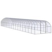Lauko narvas viščiukams, 3x16x2m, galvanizuotas plienas