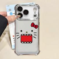 Clear Cover Phone Case for Apple iPhone 16e 16 15 14 Plus 13 12 11 Pro Max 17 Air Anime Doll Domos iPhone 12