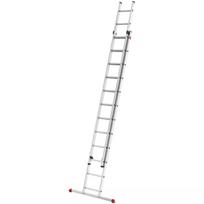 S80 ProfiStep duo laiptai / aliuminis / 2x12 pakopų 037212007 HAILO