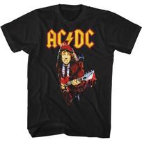 AC/DC cd lgo Angus Young GUITAR DRIP Official SHIRT XL New t.n.t. blow up video Unisex T-Shirt L