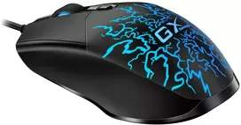 Genius GX GAMING Scorpion M300 Crack Pelė su laidu, juoda, 2400DPI
