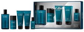 Davidoff „Cool Vanduo Men“ rinkinys: tualetinis vanduo 125 ml + dušo želė 75 ml + balzamas po skutimosi 75 ml + dezodorantas-stiklinis pieštukas 75 ml + tualetinis vanduo 15 ml