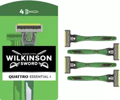 Wilkinson Sword Wilkinson Quattro Essential 4 Maquinillas Desechables 4 U