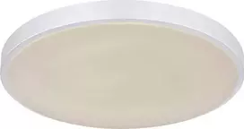 Globo Toys „Globo“ lubinis šviestuvas Minimalistinis lubinis šviestuvas SONNY 41586-24 „Globo“ apvalus LED 24W 3000K - 6000K svetainei, sidabrinis