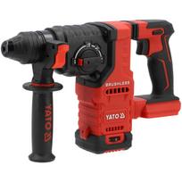 Yato Plaktukas YT-827726, 18 V, 2.8 J, 0-950 aps/min, 0-4700 smūgių/min, SDS Plus, bešepetė variklis, papildoma rankena
