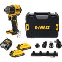 Dewalt Gręžimo įrankis DCD803D2T-QW, 18V, 2x2Ah, 0-450/0-1650 aps./min, 73 Nm, bešepetėlis variklis, LED šviesa, 15 pozicijų