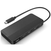 Lenovo USB-C Dual Display Travel Dock w/o Adapter 40B90000WW, 1 x RJ-45, 1 x USB-A 10Gbps, 2 x USB-C 10Gbps, 1 x HDMI, 65 W